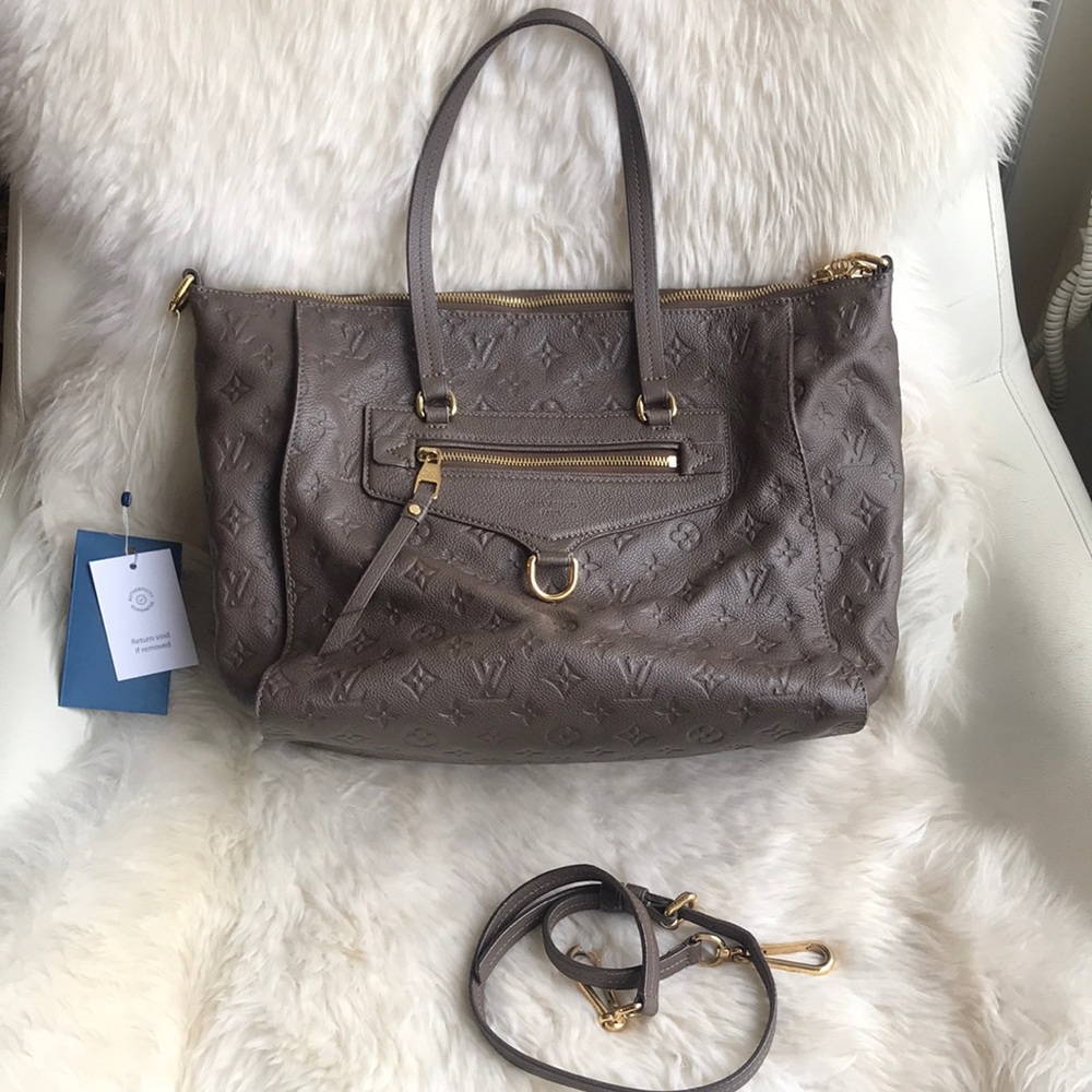 Louis Vuitton Lumineuse PM Brown Monogram Enpreinte - Picture 1 of 10